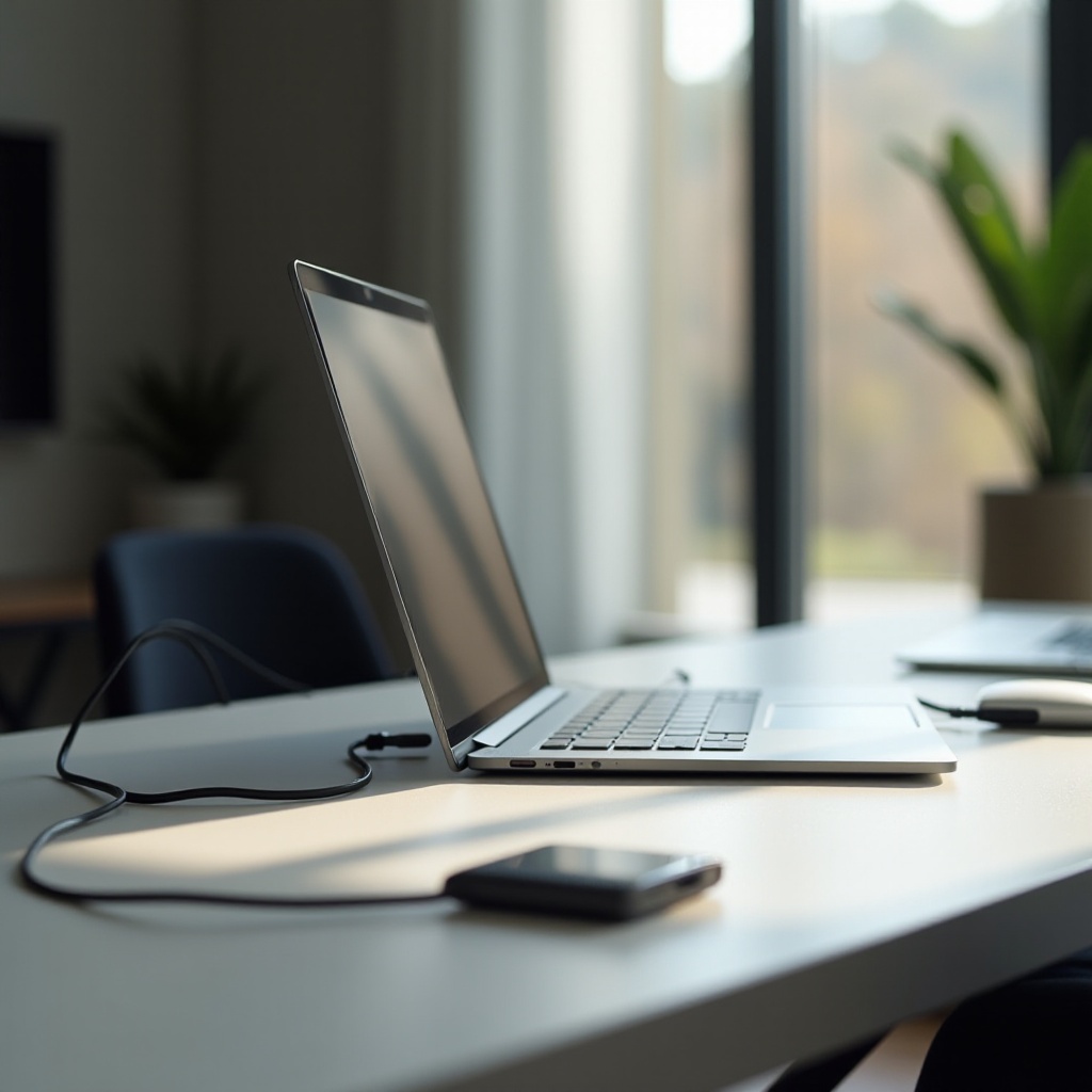 charging laptop with usb c