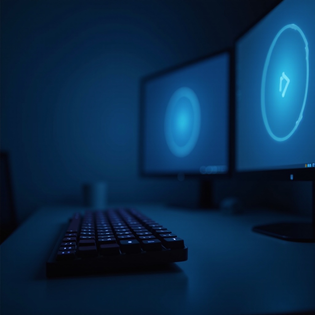 how to restart computer without mouse